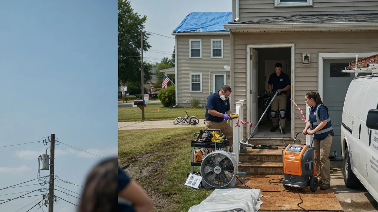 Water Damage Repair in West Burlington, NY near me